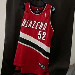 Adidas Portland Trail Blazers Jersey #52 Oden